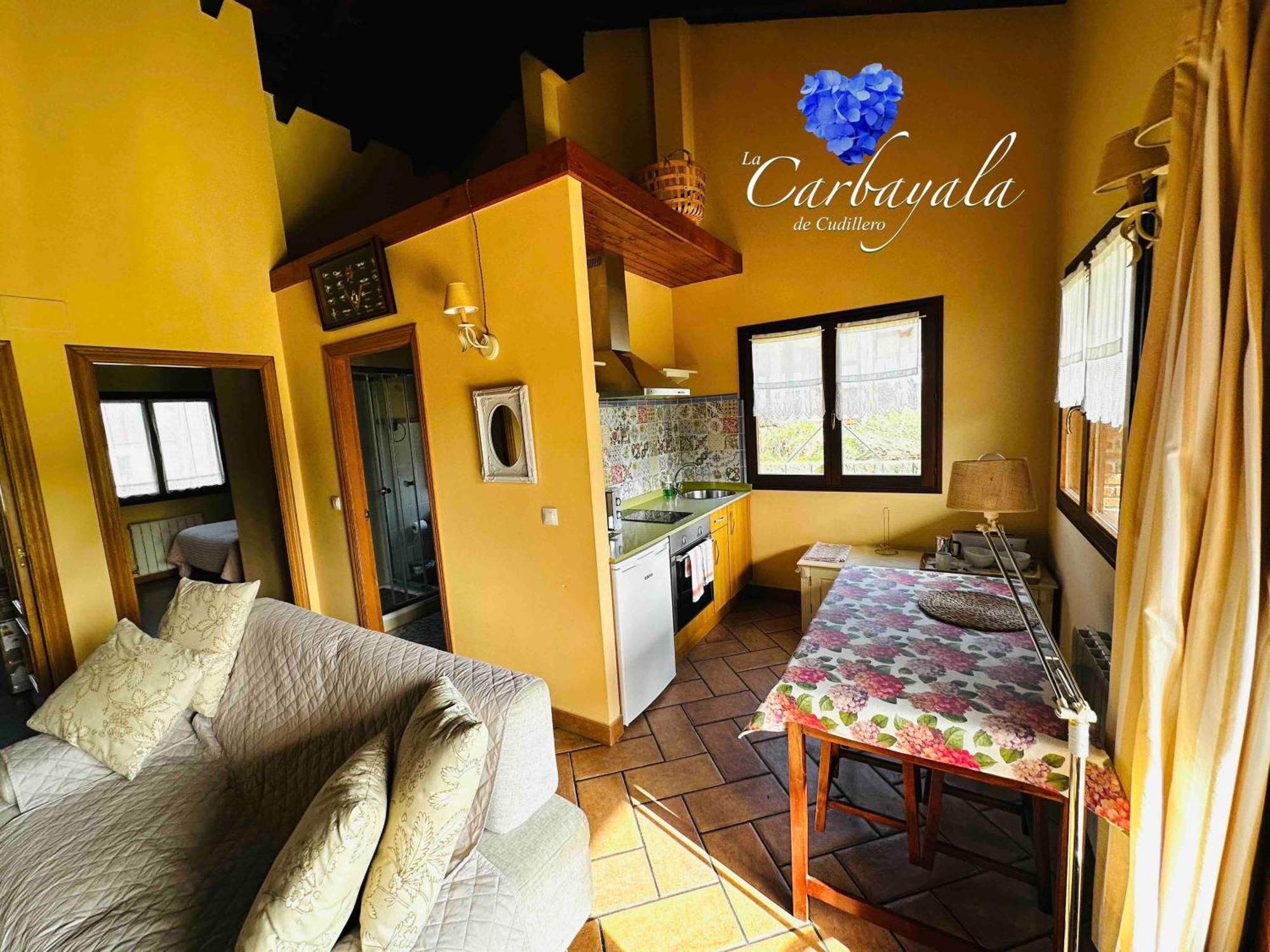 Apartamentos Rurales La Carbayala 오비나라 외부 사진