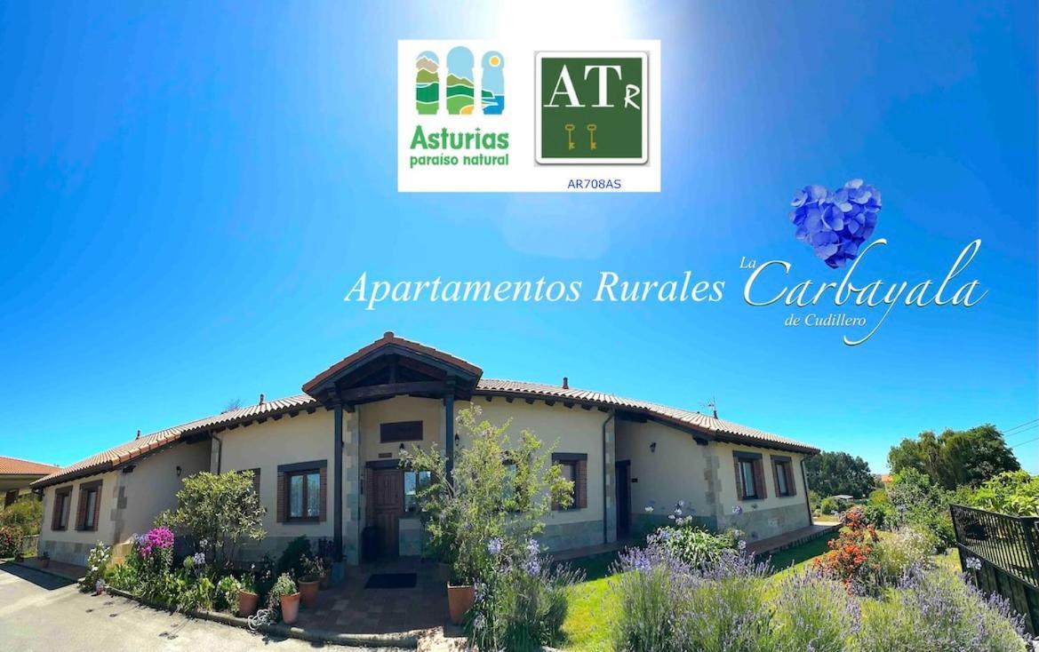 Apartamentos Rurales La Carbayala 오비나라 외부 사진